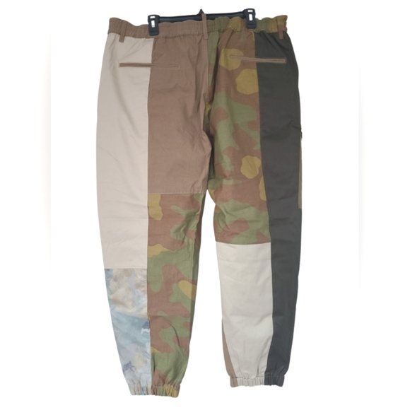 DSQUARED2 🇨🇦 Camo Patch Cargo Pants - 40" Waist - Picture 2 of 11